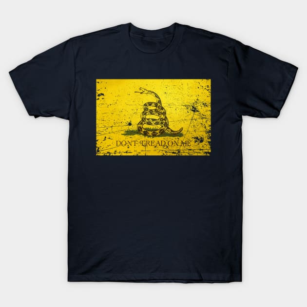 Dont Tread On Me - Vintage T-Shirt by The Libertarian Frontier 